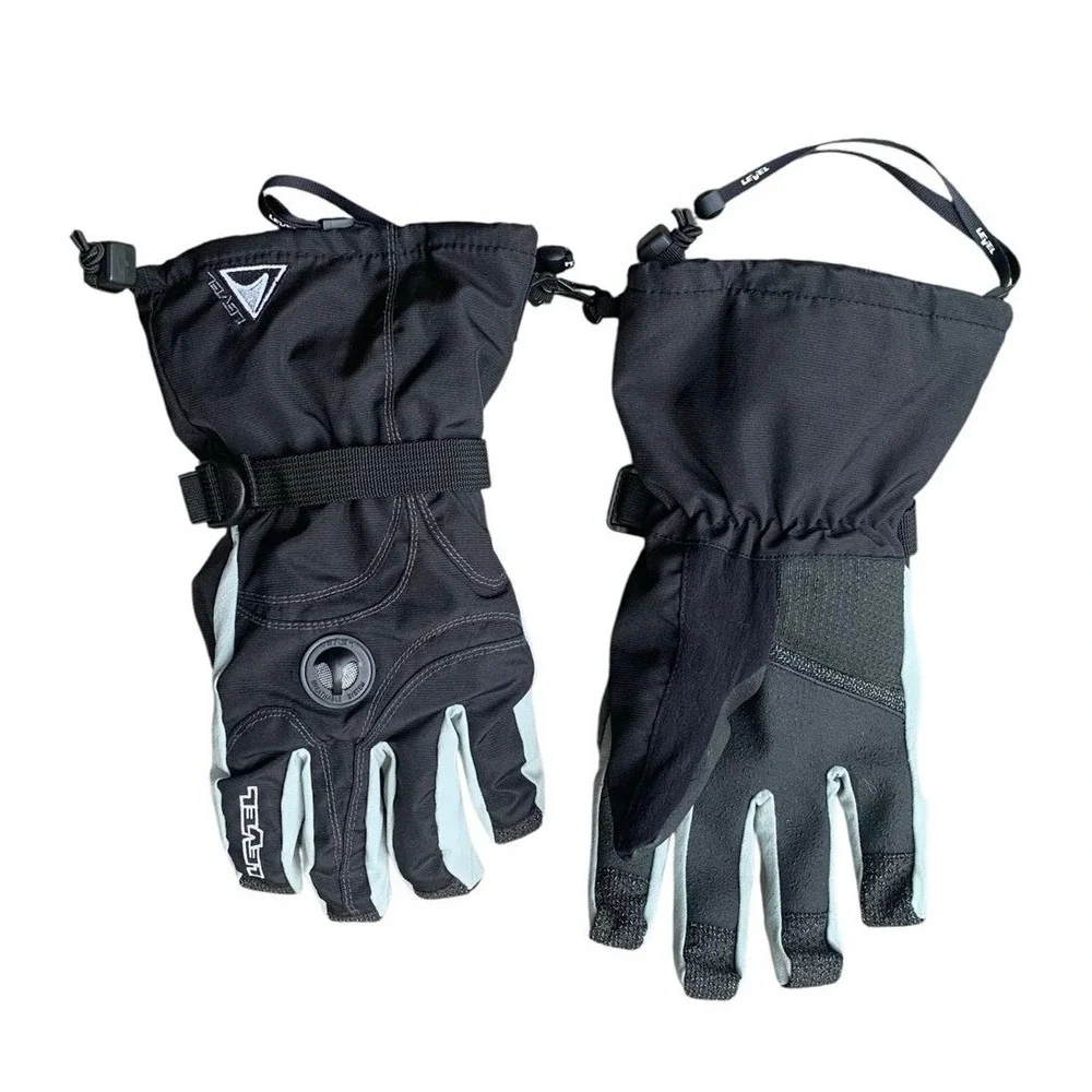 Level Matrix W Ski Gloves 8.5 Black Kevlar Bio-Mechanical Shell Gorpcore